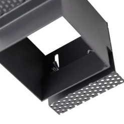 Set mit 6 Einbaustrahlern schwarz verstellbar rahmenlos - Oneon Honey