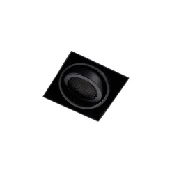 Set mit 6 Einbaustrahlern schwarz verstellbar rahmenlos - Oneon Honey