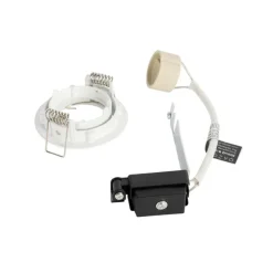 Set mit 12 Einbaustrahlern weiß GU10 35 mm - Edu