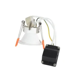 Set mit 6 Einbaustrahlern weiß GU10 35mm IP44 - Dept