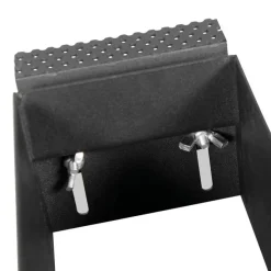 Set mit 6 Einbaustrahlern schwarz GU10 verstellbar rahmenlos 2-flammig - Oneon