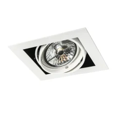 Set mit 6 Einbaustrahlern Weiß AR111 Verstellbar - Oneon