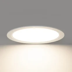 Set mit 6 Einbaustrahlern weiß 17cm inkl. einstellbarem LED Kelvin - Stephanie