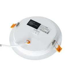 Set mit 6 Einbaustrahlern weiß 17cm inkl. einstellbarem LED Kelvin - Stephanie