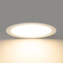 Set mit 6 Einbaustrahlern weiß 17cm inkl. einstellbarem LED Kelvin - Stephanie