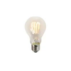 Set mit 3 E27-LED-Lampen mit gedrehtem Glühfaden, A60, klar, 3 W, 210 lm, 2200 K