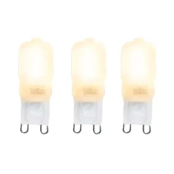 Set mit 3 G9-LED-Lampen CUTE PC 2W 200 lm 2700K