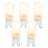 Set mit 5 G9-LED-Lampen CUTE PC 2W 200 lm 2700K
