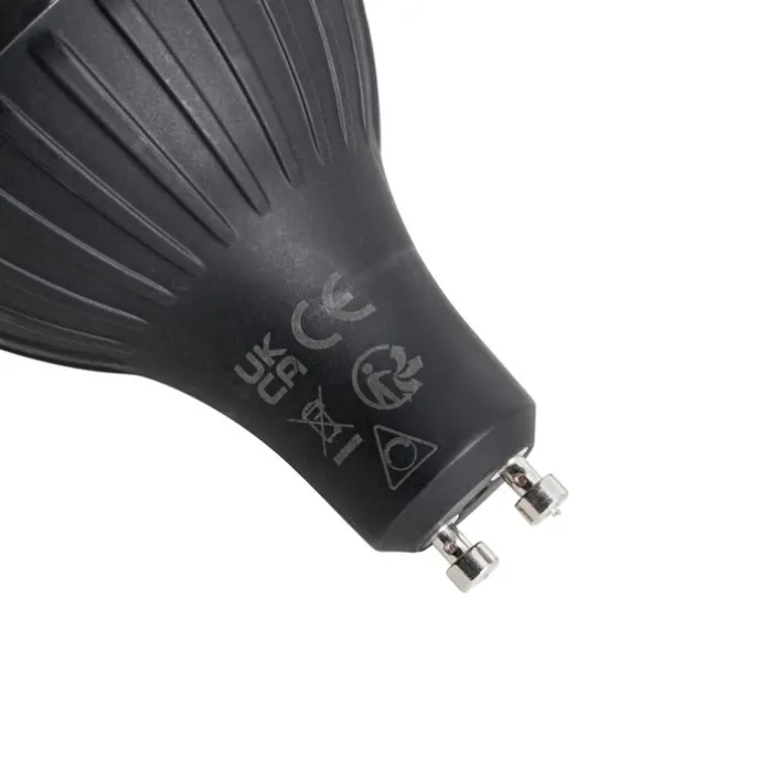 Set mit 5 GU10 Dimmbare LED-Lampe 70mm 6,5W 600LM 3000K