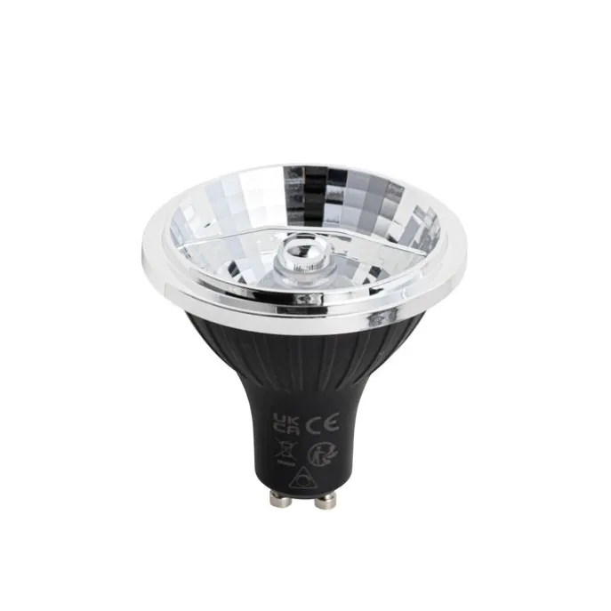 Set mit 5 GU10 Dimmbare LED-Lampe 70mm 6,5W 600LM 3000K