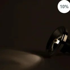 Set mit 5 GU10 dimmbaren LED-Lampen AR111 11W 810 lm 2700K