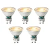 Set mit 5 GU10 3-Stufen-Dimmbaren LED-Lampen 6W 460 lm 2000 - 6000K