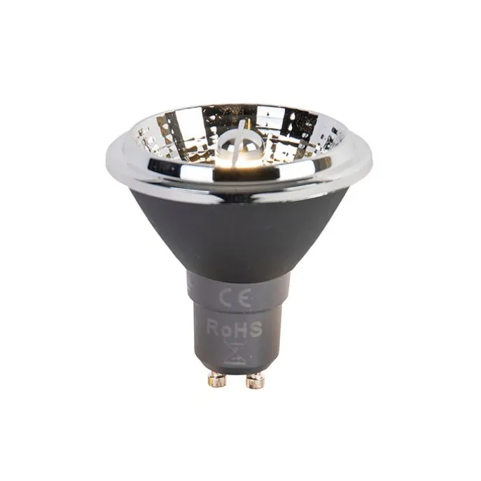 Set mit 5 GU10 3-Stufen-Dimm-zu-Warm-LED-Lampen AR70 6W 320lm 2000-3000K