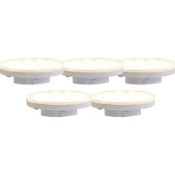 Set mit 5 GX53 3-stufig dimmbaren Kelvin-LED-Lampen 3W 350 lm 3000-6500K