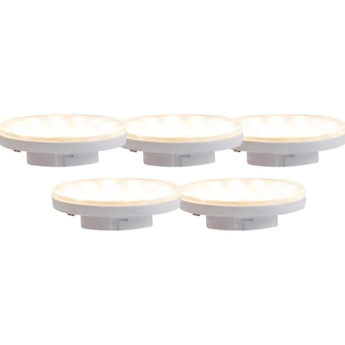 Set mit 5 GX53 3-stufig dimmbaren Kelvin-LED-Lampen 3W 350 lm 3000-6500K
