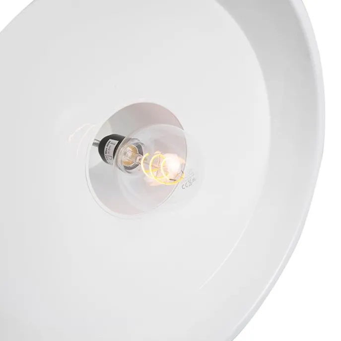 Set mit 2 industriellen Hängelampen schwarz - Warrior