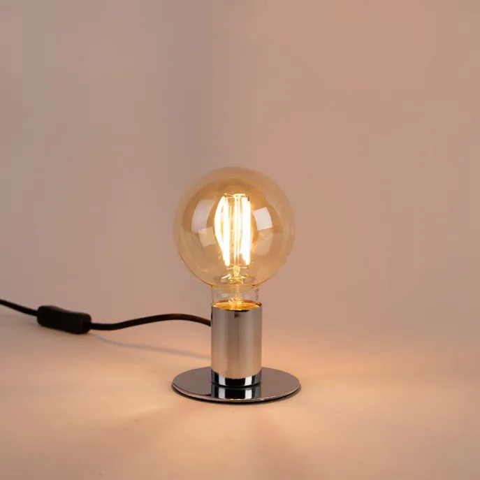 Set mit 3 intelligenten E27-LED-Lampen, dimmbar bis warm, G95 Goldline, 7 W, 806 lm, 1800 K – 3000 K