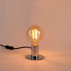 Set mit 3 intelligenten E27-LED-Lampen, dimmbar bis warm, G95 Goldline, 7 W, 806 lm, 1800 K – 3000 K