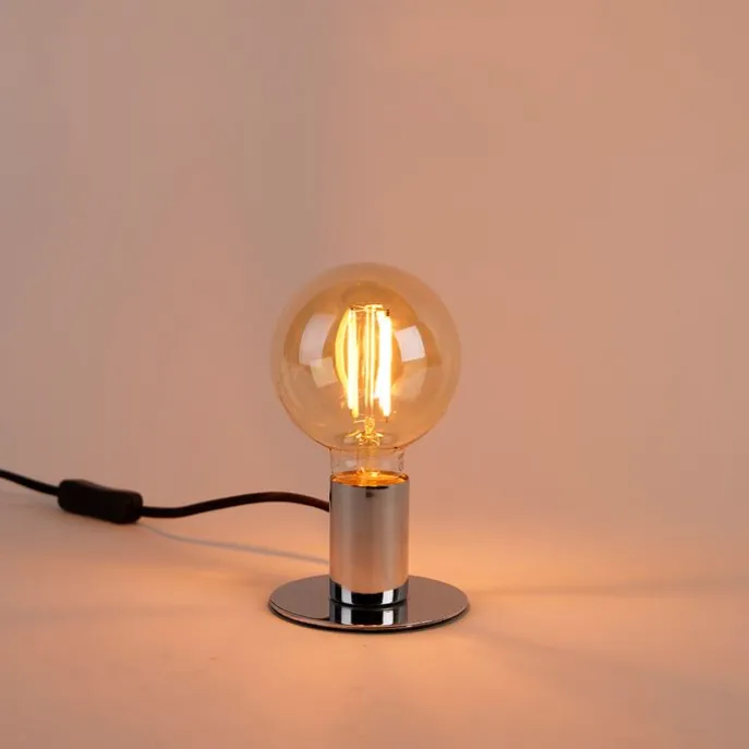 Set mit 3 intelligenten E27-LED-Lampen, dimmbar bis warm, G95 Goldline, 7 W, 806 lm, 1800 K – 3000 K