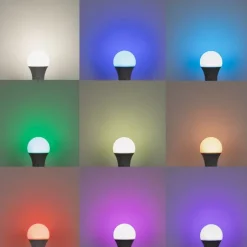 Set mit 3 intelligenten E27-LED-Lampen A60 matt RGBW 8,5 W 806 lm 2700 K