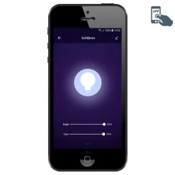 Set mit 3 intelligenten GU10 RGBW-LED-Lampen 5W 350 lm 2200-4000K