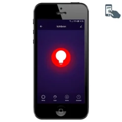 Set mit 3 intelligenten GU10 RGBW-LED-Lampen 5W 350 lm 2200-4000K