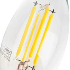 Set mit 3 LED E14 dimmbaren Kerzenlampen B35 5W 380lm 2700K