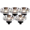 Set mit 5 LED-Lampen AR111 GU10 12W 2000K-3000K Kelvin dimmbar