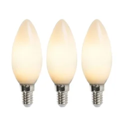 Set mit 3 LED-Lampen E14 2W 180 Lumen 2350K