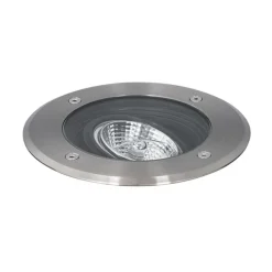 Set mit 6 modernen Außen-Bodenscheinwerfern Stahl AR70 verstellbar IP65 - Delux