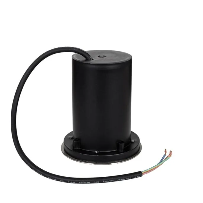 Set mit 6 modernen Außen-Bodenspots Stahl 35 mm verstellbar IP65 - Delux