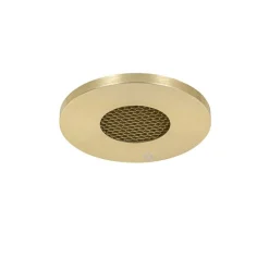 Set mit 6 modernen Badezimmer-Einbaustrahlern Gold IP54 - Shed Honey