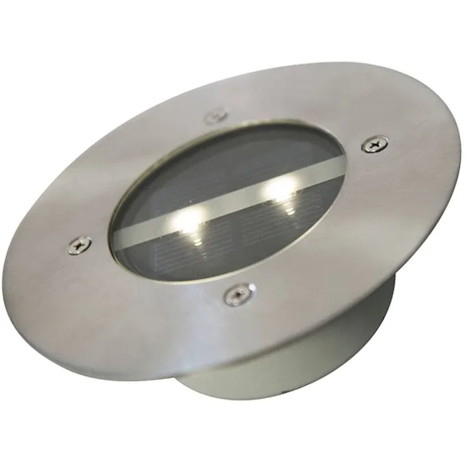 Set mit 5 modernen Bodenstrahlern aus Stahl IP44 Solar – Tiny