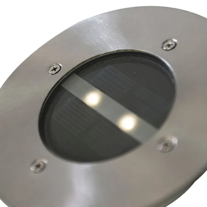 Set mit 5 modernen Bodenstrahlern aus Stahl IP44 Solar – Tiny