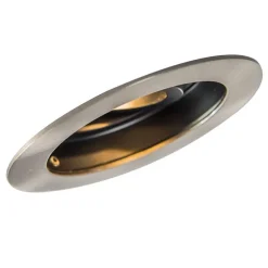 Set mit 5 modernen Einbaustrahlern Stahl - Rondoo