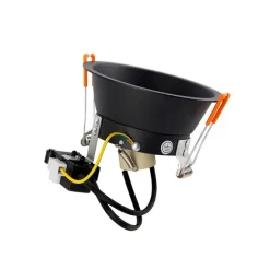 Set mit 6 modernen Einbaustrahlern schwarz AR70 - Dept