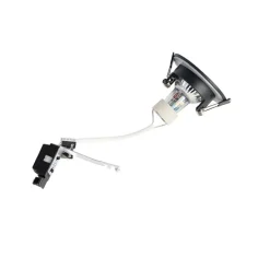 Set mit 6 modernen Einbaustrahlern schwarz rund IP44 - Xena