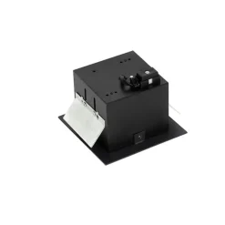 Set mit 6 modernen schwarzen, verstellbaren Einbaustrahlern - Oneon 70