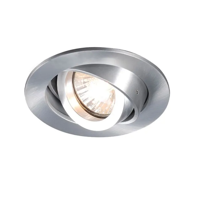 Set mit 6 modernen, schwenkbaren Einbaustrahlern - Club