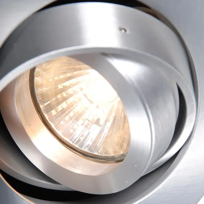 Set mit 6 modernen, schwenkbaren Einbaustrahlern - Club