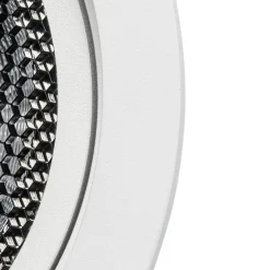 Set mit 6 modernen, verstellbaren Einbaustrahlern weiß - Coop 111 Honey