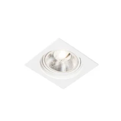 Set mit 6 Modernes versenktes Spotweiß verstellbar - Chuck 111