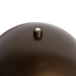 Set mit 2 Outdoor-Tischleuchten Pilz Dunkelbronze Wiederaufladbar - Keira