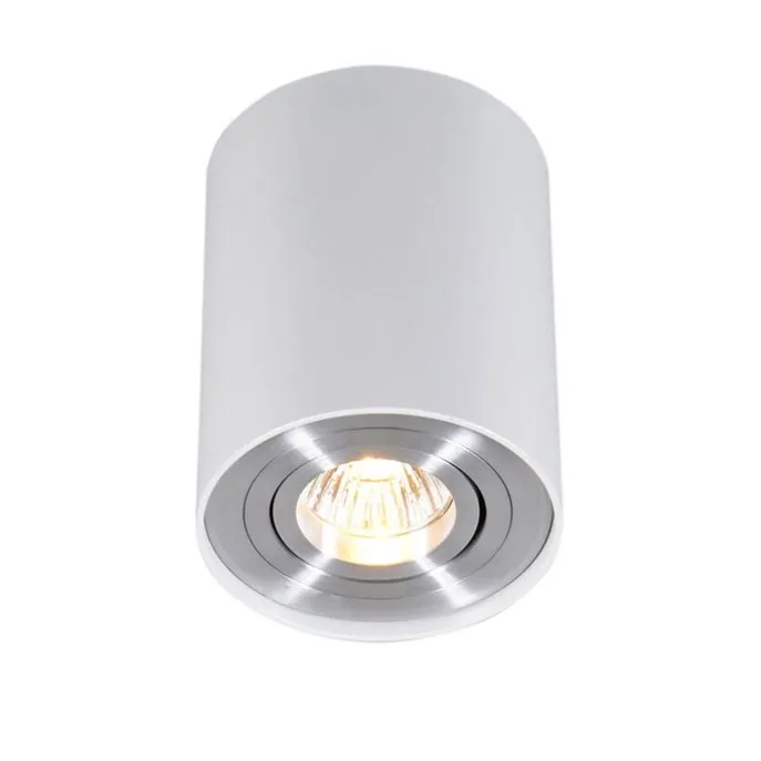 Set mit 6 Punkten weiß drehbar und kippbar - Rondoo 1 nach oben