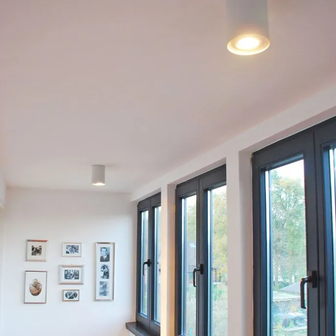 Set mit 6 Punkten weiß drehbar und kippbar - Rondoo 1 nach oben