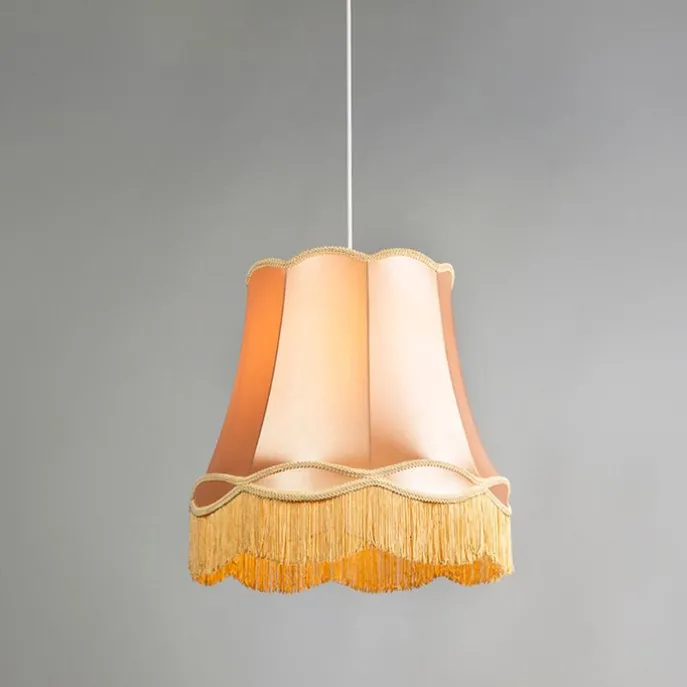 Set mit 4 Retro Hängelampen gold 45 cm - Granny