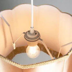 Set mit 4 Retro Hängelampen gold 45 cm - Granny