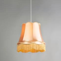 Set mit 4 Retro Hängelampen bunt 45 cm - Granny