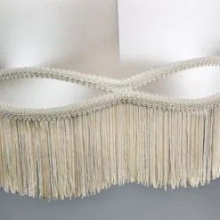 Set mit 4 Retro-Hängelampen creme 45 cm - Granny