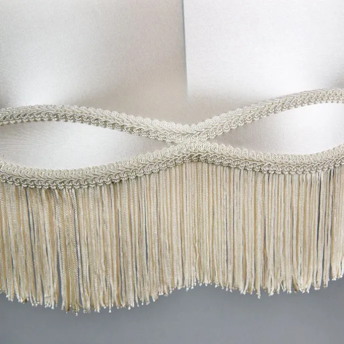 Set mit 4 Retro-Hängelampen creme 45 cm - Granny